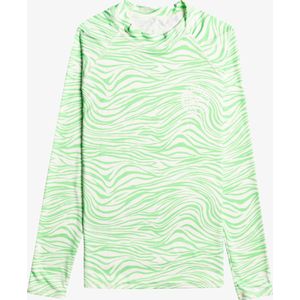 Billabong - UV-Rashguard voor vrouwen met lange mouwen - Pipe Dreams - UPF50+ - Lime - maat S