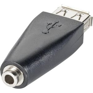Goobay USB 2.0 Adapter | 1x Jack socket 3.5 mm - 1x USB 2.0 poort A