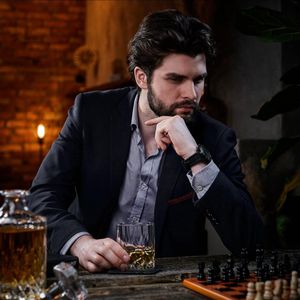 Premium whiskey glazen