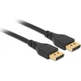 DeLOCK premium DisplayPort kabel met smalle connectoren - versie 1.4 - 8K gecertificeerd - 2 meter