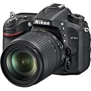 Nikon D7100 + 18-105 mm VR - Spiegelreflexcamera - Zwart
