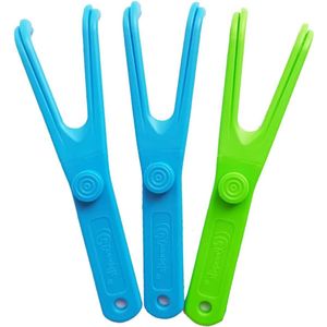 Herbruikbare Tandzijdehouder voor Tandenreiniging - Set van 3 Stuks