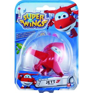 Super Wings Transform Speelfiguur Jett Rood