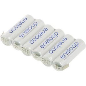 Panasonic Eneloop Reihe F1x6 Accupack Aantal Cellen: 6 Batterijgrootte: AA (penlite) U-soldeerlip NiMH 7.2 V 1900 MAh