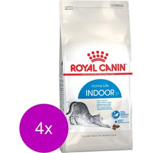 Royal Canin Fhn Indoor 27 - Kattenvoer - 4 x 4 kg