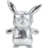 Pokemon: 25th Anniversary - Silver Pokemon 20 cm Plush Silver Pikachu