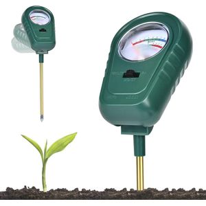 3-in-1 pH-meter voor bodemvochtigheid, vruchtbaarheid en pH-testen - Tuingereedschap voor Plantenverzorging