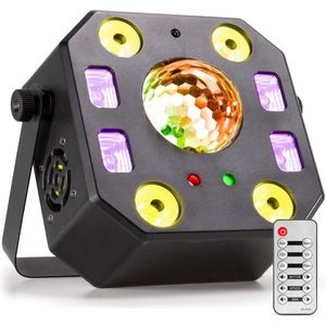 Discolamp - BeamZ LightBox5 - met laser, Jelly Ball, blacklight, stroboscoop en PAR spot