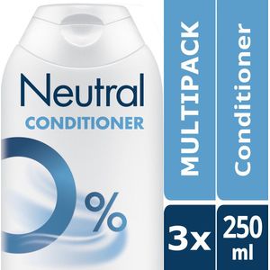 Neutral Parfumvrij - 3 x 250 ml - Conditioner