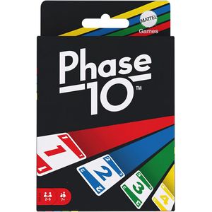 Phase 10 - Mattel Games - Uitdagend en spannend kaartspel voor alle leeftijden