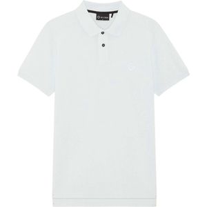 Ma.Strum Heren Pique Polo Lichtblauw maat M