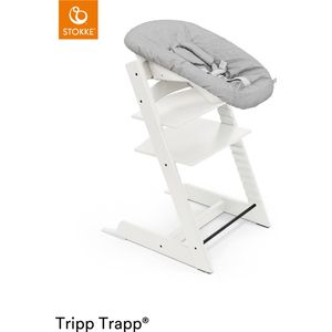Stokke Tripp Trapp Kinderstoel - White Wash Met Newbornset