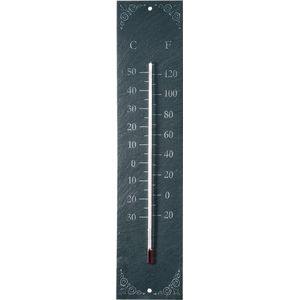 Thermometer van leisteen voor binnen en buiten 45 cm
