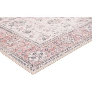 Ikado Vintage tapijt, klassiek, roze 60 x 110 cm
