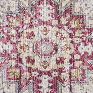 ARHAVI - Laagpolig vloerkleed - Multicolor - 140 x 200 cm - Polyester