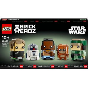 LEGO Star Wars Brickheadz 40623 - Slag om Endor™ Helden