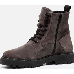 Invinci Veterboots grijs Suede - Maat 43