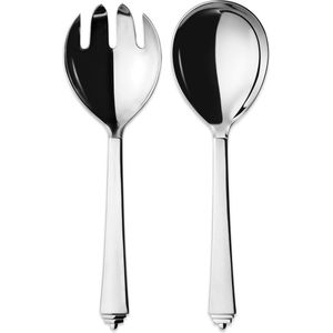 Georg Jensen Serveerbestekset Pyramid Rvs Zilver 2-delig