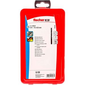 Borenset Fischer Ms Metaal Roestvrij staal 25 25 Onderdelen