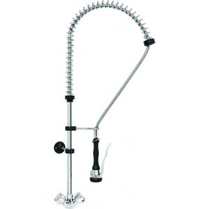 Monolith® - Professionele Horeca kraan - Voorspoeldouche - mengkraan - RVS / INOX spoelkraan - 36x14x103 cm (DxBxH) - 7 kg - 6789