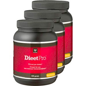 Dieet Pro | Mango | 3 stuks | 3 x 500 g