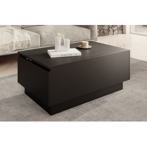 Meubella - Salontafel Micha - Zwart - 90 cm