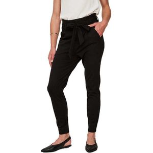 Vero Moda Broek Vmeva Hr Loose Paperbag Pant Noos K 10205932 Black Dames Maat - W34 X L32