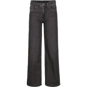 GARCIA Annemay Meisjes Wide Fit Jeans Zwart - Maat 140