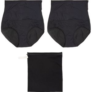 Cheeky Pants - Set van 2 - Menstruatie Ondergoed Maat 48-50 - Zero Waste - Comfortabel - Incontinentie Ondergoed