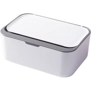 Vochtige doekjes dispenser - Wipe box - Vochtig Toiletpapier Houder- Vochtige doekjes opbergdoos - doos voor nat toiletpapier - voor thuis en op kantoor - 1 stuk
