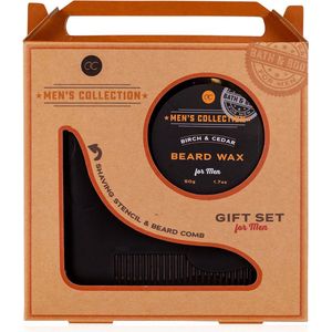 Cadeau voor man verjaardag - Stoere Baard Verzorgingsset Men's Collection - Kraft - Geschenkset Papa, Vader, Man