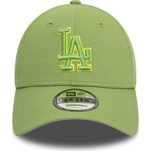 New Era LA Dodgers MLB Team Outline Green 9FORTY Adjustable Cap