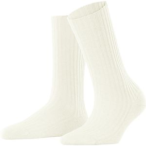 FALKE dames cosy wool boot sokken wit