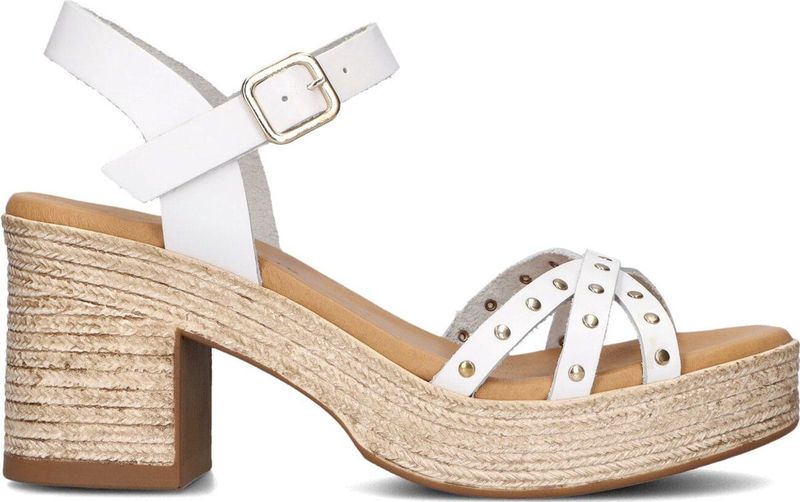 Stefano Lauran Led Sandaal Met Studs Th Sandalen Dames - Wit - Maat 39