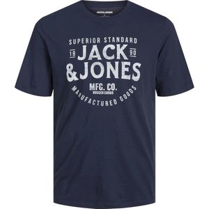 Jack & Jones T-shirt Jjjeans Tee Ss O-neck Ln 12256779 Navy Blazer Mannen Maat - L