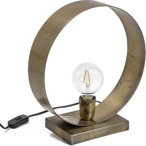 Bureaulamp cirkel metaal