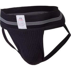 MM Sports The Original No. 10 Swimmer/Jogger Jockstrap 3 inch Black - MAAT XXL - Heren Ondergoed - Jockstrap voor Man - Mannen Jock