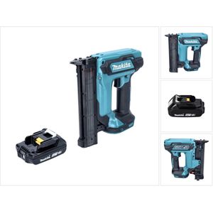 Makita DFN 350 A1 accu staande spijkermachine 18 V 15 - 35 mm + 1x accu 2.0 Ah - zonder lader