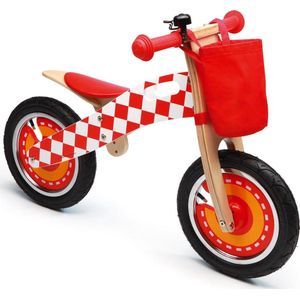 Scratch Loopfiets Hout Formule 1