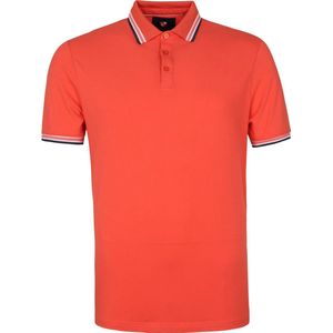 Suitable - Polo Brick Rood - Slim-fit - Heren Poloshirt Maat 3XL