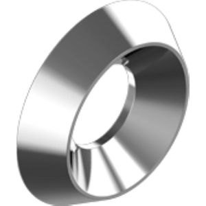 RVS kraalring M6 per 5 stuks