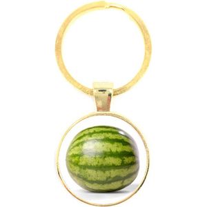 Sleutelhanger Glas - Watermeloen