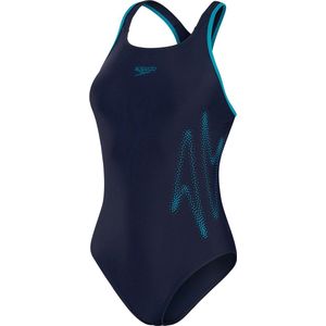 Speedo ECO Hyper Boom Placement Racerback SportbadpakVolwassenen - Maat One size - Maat 38