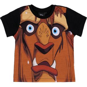 Zwarte T-shirt Beauty and the Beast Disney