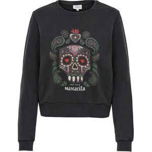 ONLLUCINDA LIFE MEXI BOX SWT - Black/MAMACITA