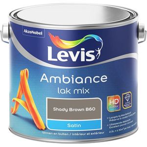 LevisAmbiance Lak Satin Mix - Shady Brown B60 - 2,5 L