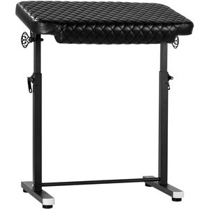 Pro Ink Professionele Tattoo Armsteun Zwart Gewatteerd - In Hoogte Verstelbaar 69-106 cm - Kantelbaar - Tatoeage