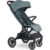 Easywalker Jackey XL Buggy 0-22 kg, In één seconde automatisch opvouwbaar, Ruime Buggy met XL wielen, Zonnekap & boodschappenmand, Geschikt voor autostoeltje - Bosgroen