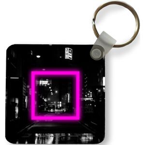 Sleutelhanger - Uitdeelcadeautjes - Gaming - Neon - Roze - Plastic