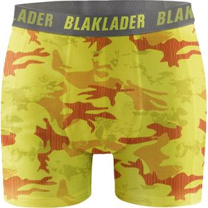 Blaklader Boxershorts 2-pack 1886-1079 - High Vis Geel/Grijs - L